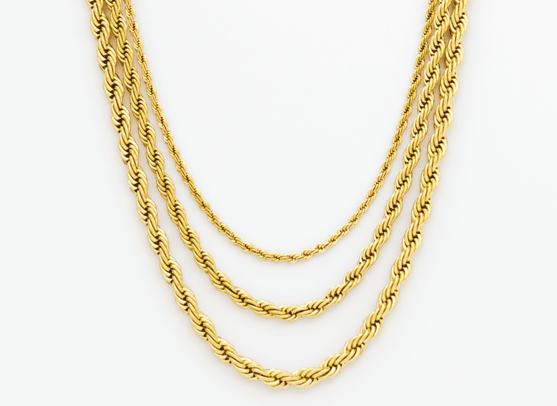 Rope Chain 18K Gold